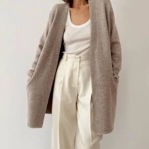 Jenni Kayne Sweater Coat in Oatmeal